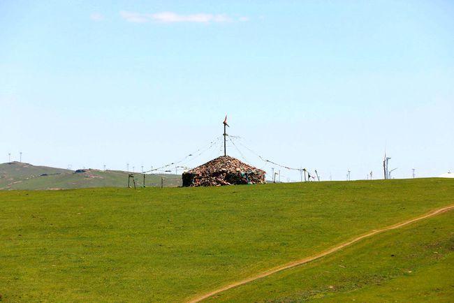 内蒙古辉腾锡勒草原旅游风光美敖包文化等你来领略