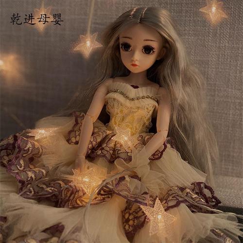 新品直营60会说话的超大芭比娃娃大号会说45厘米罗曼公主⑥音乐版