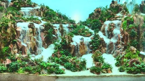 流沙瀑布造景水动力视频在线观看 - 西瓜视频