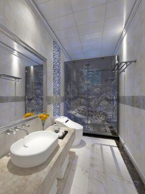 2020经济型简欧卫生间效果图 2020卫生间吊顶设计