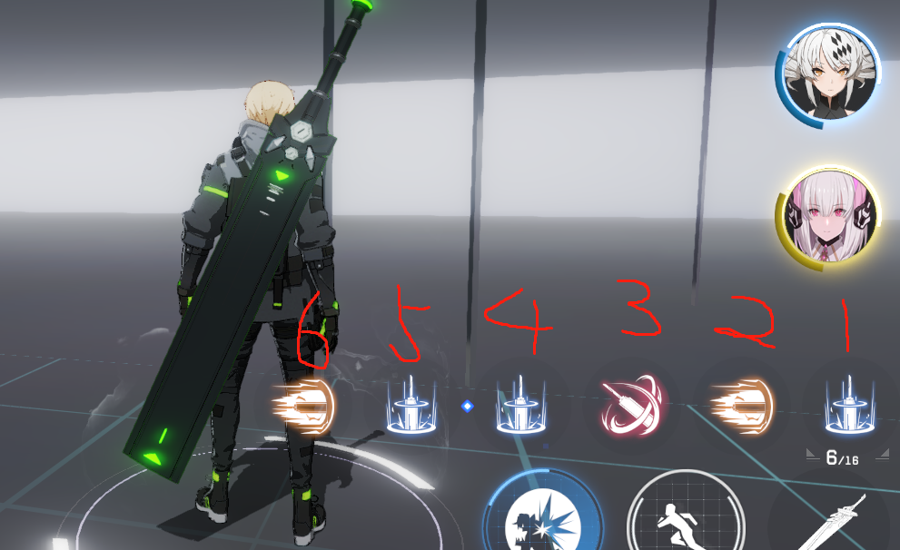 qte,战双帕弥什,氪金,技能图标,圣痕,关卡