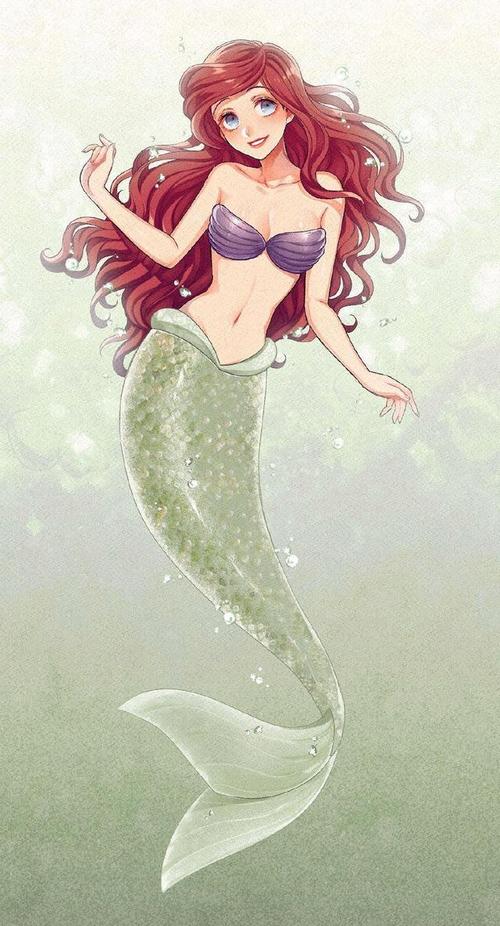 爱丽儿公主就是原本的《小美人鱼》当中的美人鱼公主,这个故事也是