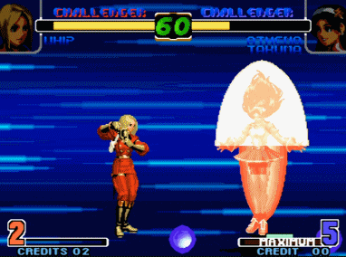 拳皇终极必杀对决麻宫雅典娜可破k9999和大蛇的阳光普照