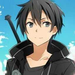 帅气动漫男生头像桐人