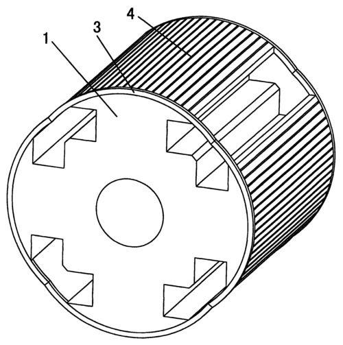 cn201393100y_实心凸极同步电机转子失效