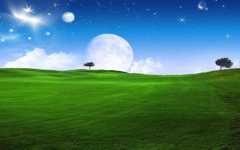 求绿色 养眼 风景 高清电脑桌面壁纸_百度知道