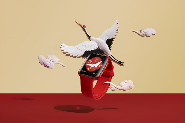 同时发布的还有首款与故宫联名的无线耳机oppo enco x 故宫福启版