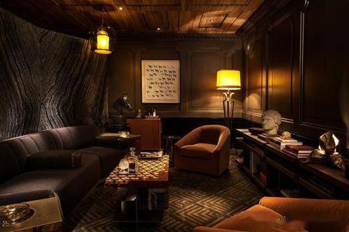 红酒雪茄吧设计,来看看