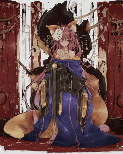 p站 fgo 玉藻前 图片搬运(含pixivid)