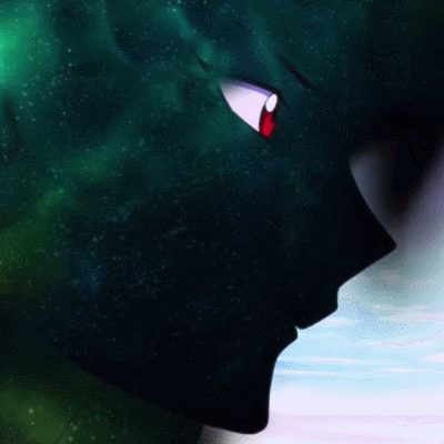 阴影gif动态图片,黑色红眼动图表情包下载 - 影视综艺