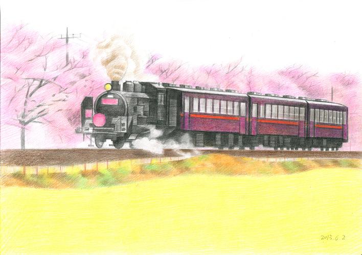 水溶彩铅风景练习