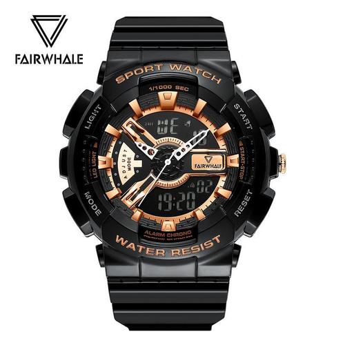 手表男士石英表时尚户外运动手表夜光防水时尚男孩潮品牌腕表视频