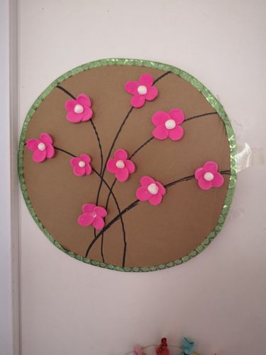 用橡皮泥做的梅花