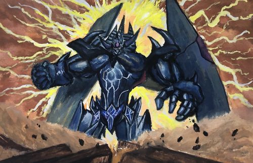 游戏王《欧贝利斯克的巨神兵》