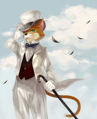 帮我截几张猫的报恩里男爵的图片,清楚一点,帅一点.