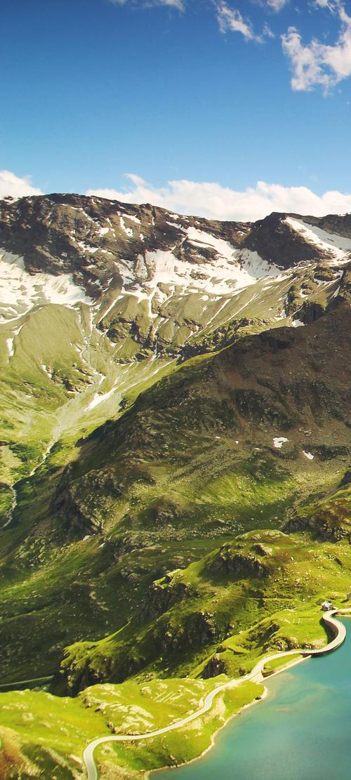 2k 3200×1440阿尔卑斯山美景手机壁纸