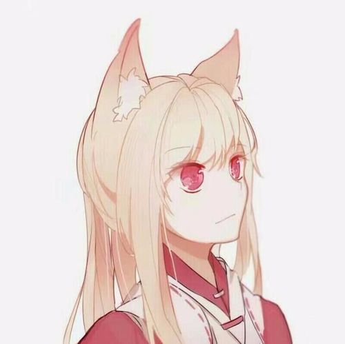 求这两张古风狐狸情头的原图