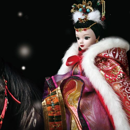 娃娃新品可儿昭君出塞古代四大美人娃娃