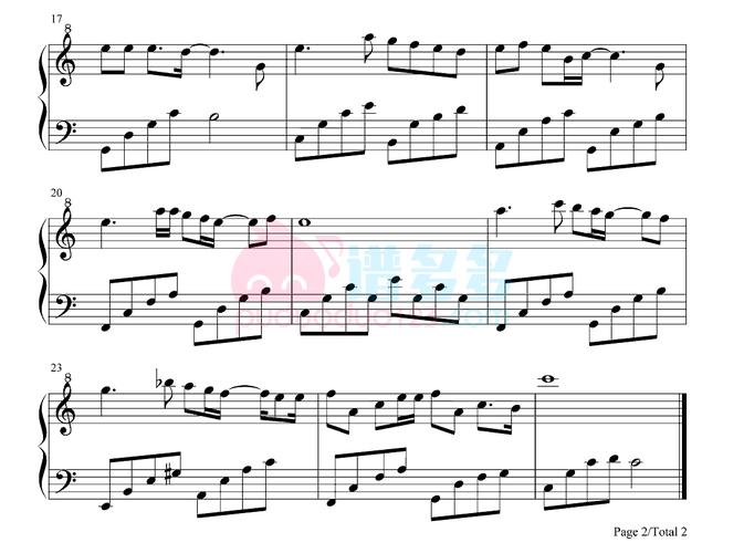 王靖雯不胖说说话钢琴谱