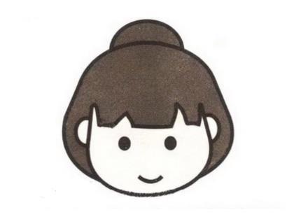 动漫女孩子怎么画动漫女孩子简笔画画法步骤教程卡通简笔画