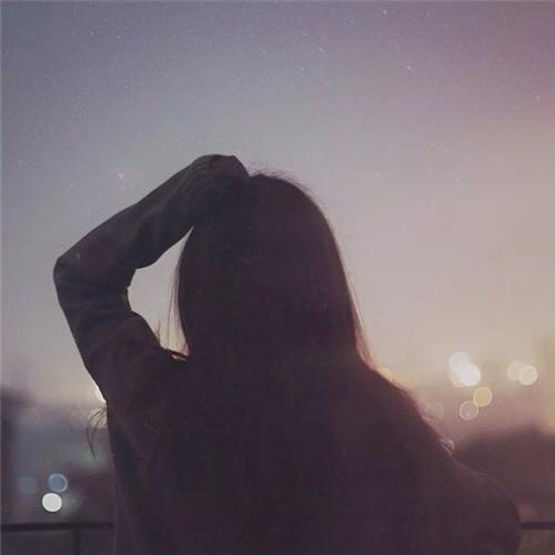 女生头像 背影 唯美 意境