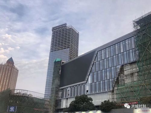 王府井购物中心最新进度!外立面即将完工!_南昌