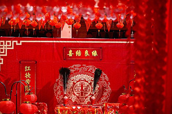 中国式婚礼,中式礼俗_高清图片_全景视觉