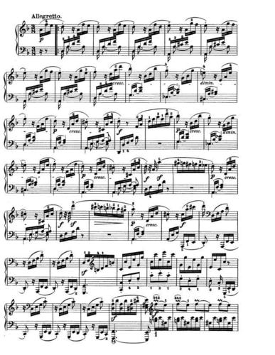 贝多芬暴风雨奏鸣曲第17首op31 no2 第三乐章原版钢琴