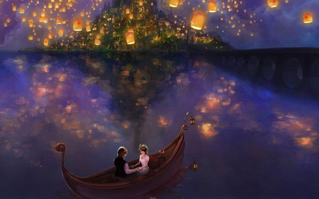 王子和公主的浪漫爱情,唯美意境壁纸