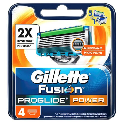 gillette 吉列 fusion proglide 锋隐致顺 男士电动剃须刀片 4件