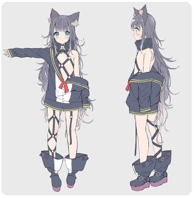 动漫服装素材 设计 动漫服装素材 服装设计 服装素材 动漫人设 二次元