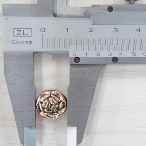 雄真13mm玫瑰塑料扣