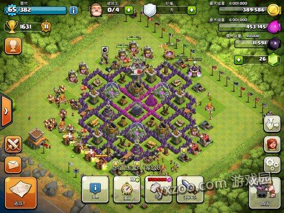 coc部落冲突8本阵 已无人能破