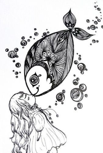 死神黑白画