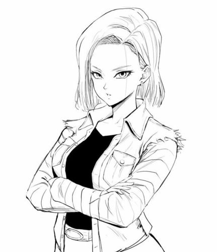 七龙珠中的"人造人18号"并不是机器改造人,而是生物类