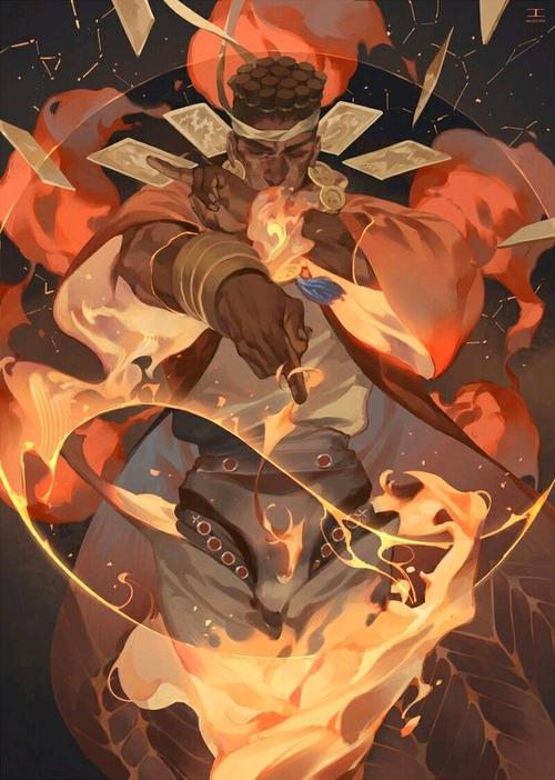 jojo的奇妙冒险 超帅的动漫美图壁纸头像(第九期) 阿布德尔 and 伊奇