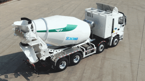 行业首次!徐工8000万纯电动搅拌车交付!