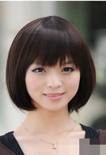 大圆脸女孩子剪的短发大全 圈出男人心的短发造型(2)