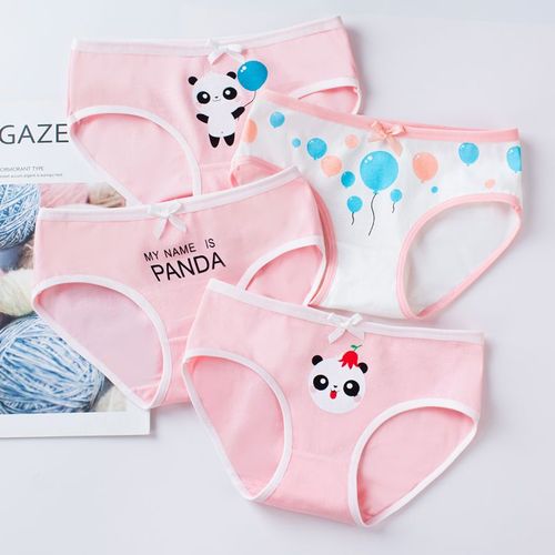 女童内裤棉三角宝宝婴儿中大童小学生面包裤小女孩短裤儿童内裤臻涩