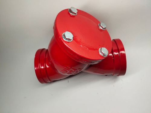 厂家直销 沟槽过滤器 gl83h-16q y型过滤器 y型管道过滤器 铸铁体