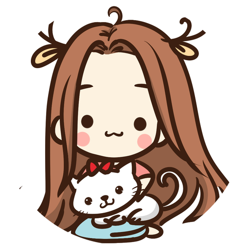 可爱人物头像(圆形框)