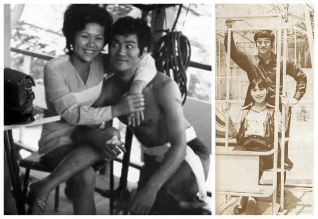 老照片:真吞火的周润发,搂张国荣唐鹤德的陈淑芬,李小龙的遗容