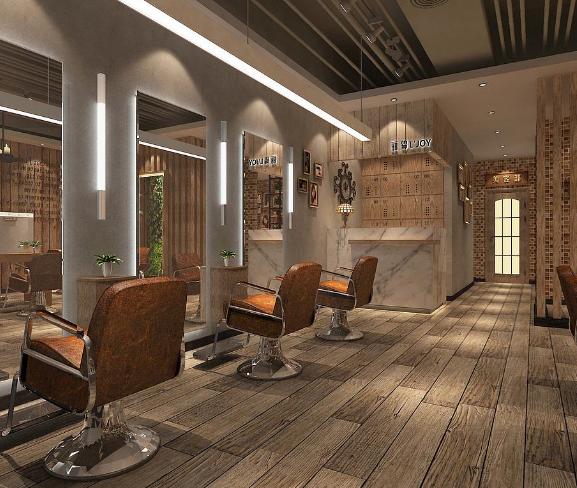 聊城美发店装修公司哪家好 聊城美发店装修效果图