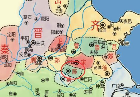 春秋陈国被灭之后竟在战国时又复国还成了战国七雄之一