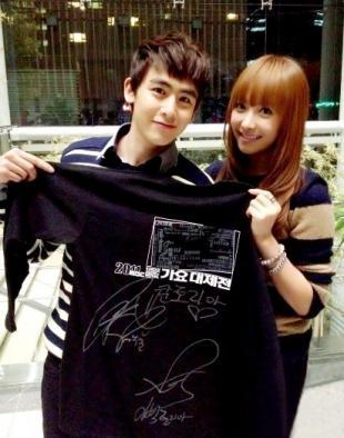 维尼夫妇甜蜜拥吻幸福照盘点 f(x)宋茜2pm尼坤王子配公主/图