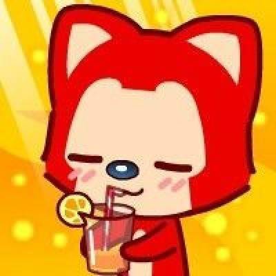 qq头像红色动画片
