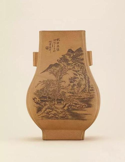 人物l 紫砂七老之任淦庭,最具影响的紫砂陶刻宗师
