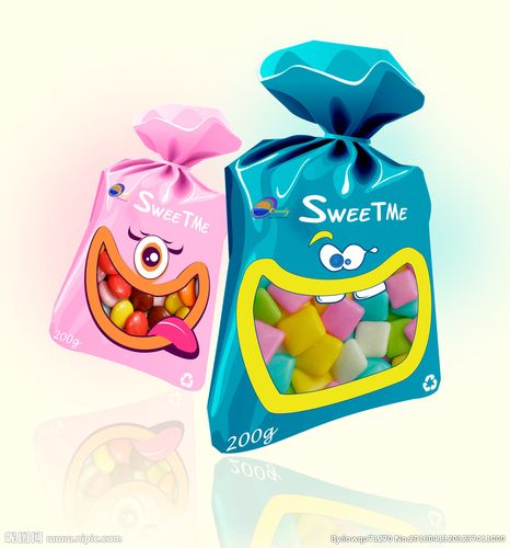糖果包装(平面图)图片