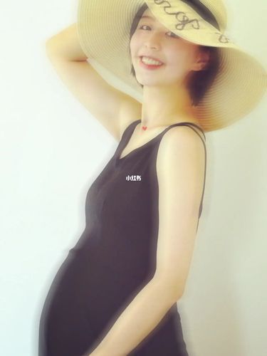 宅家自拍孕照～～_自拍_孕妇照_母婴_孕产经验