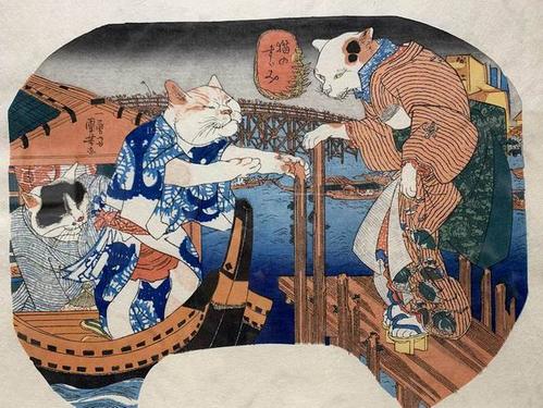 现场浮世绘中的百鬼夜行北京呈现日本妖怪文化展